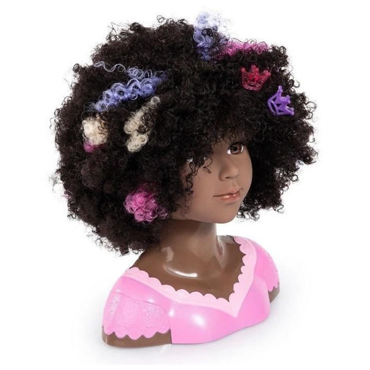 Tete a coiffer BAYER DESIGN - Charlene - Super Model cheveux bouclés