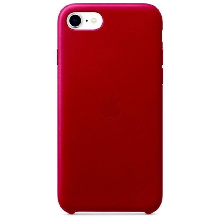 APPLE Coque pour iPhone SE Cuir - (PRODUCT)RED