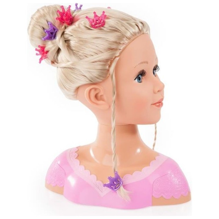 BAYER DESIGN - Tete a coiffer Charlene Super Model blonde avec maquill