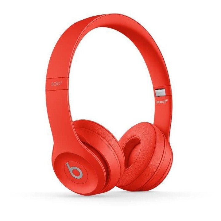 Beats Solo3 Wireless Headphones - Red