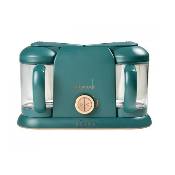 BEABA, Babycook Duo, Robot Bébé 4 en 1 Mixeur-cuiseur, Contenance XX