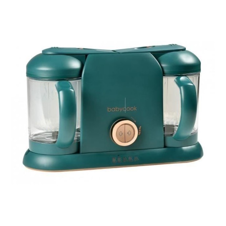 BEABA, Babycook Duo, Robot Bébé 4 en 1 Mixeur-cuiseur, Contenance XX