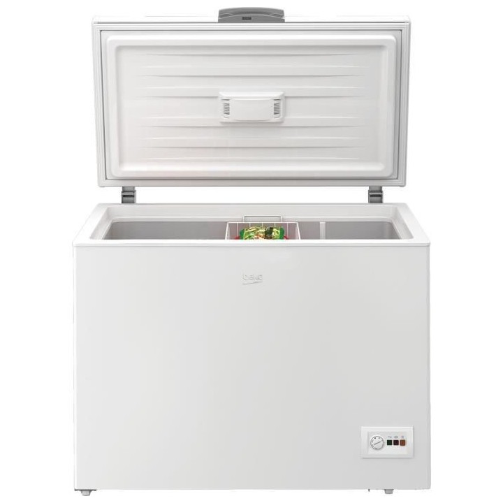 BEKO HSA32530N - Congélateur coffre - 298L - Froid statique - L 110,5