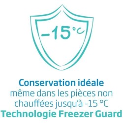 BEKO - HSA40530N - Congélateur coffre - 360 L - MinFrost - Technologie Freezer Guard 15° Blanc