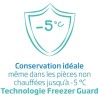 BEKO RCNE560K40DSN Réfrigérateur congélateur bas - 497 L (352+145) - Froid ventilé - NeoFrost - Gris acier