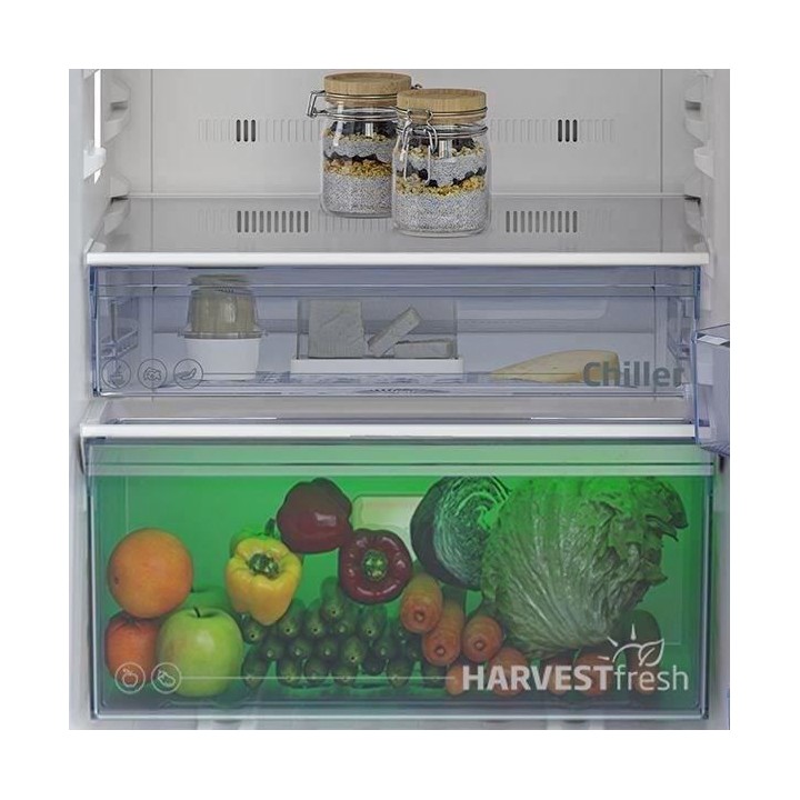 BEKO RDNT401I30WBN - Réfrigérateur double porte pose libre 375L (277