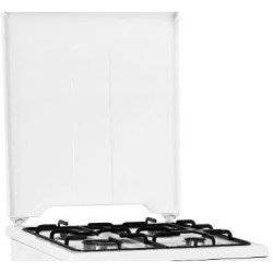 BEKO CSG42000WN - Cuisiniere table gaz - 4 foyers - Four gaz - 56L - L50 x H85cm - Blanc