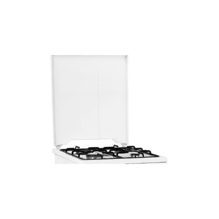 BEKO CSG42000WN - Cuisiniere table gaz - 4 foyers - Four gaz - 56L - L