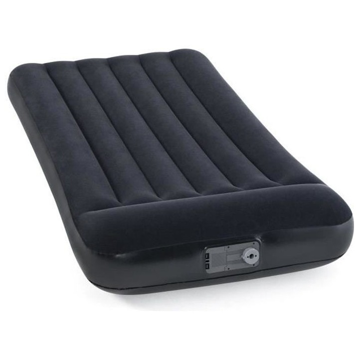 Lit gonflable - BESTWAY - Matelas 1 place - 188 x 99 x 30 cm - Pompe