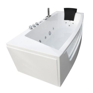 Baignoire BALNEO 185x90x68cm version pack Luxe