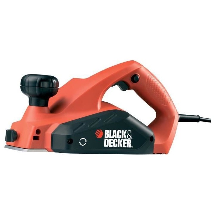 Rabot Filaire 650W BLACK+DECKER - 82mm (Livré avec un guide parallele