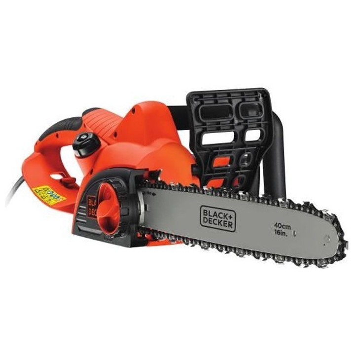 Tronçonneuse électrique BLACK+DECKER - CS2040 - 2000W - 40 cm