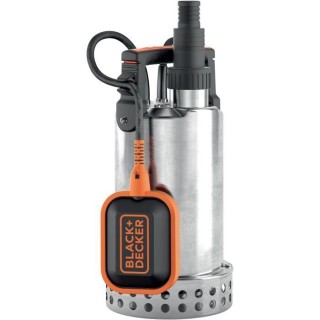 BLACK + DECKER - Pompe vide cave pour eau claire 750 W avec interrupte