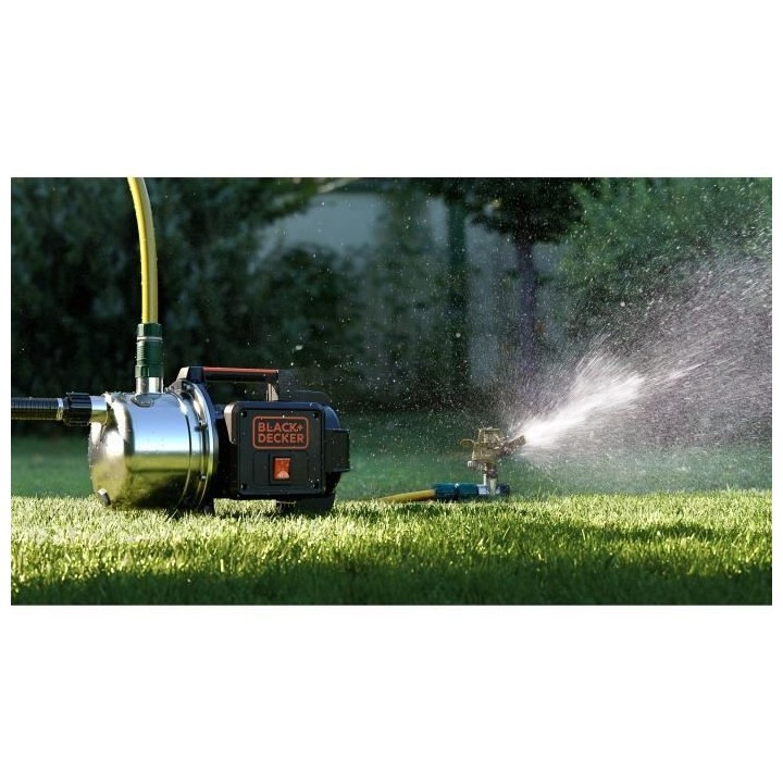 BLACK + DECKER - Pompe d'arrosage 1100 W a jet d'eau