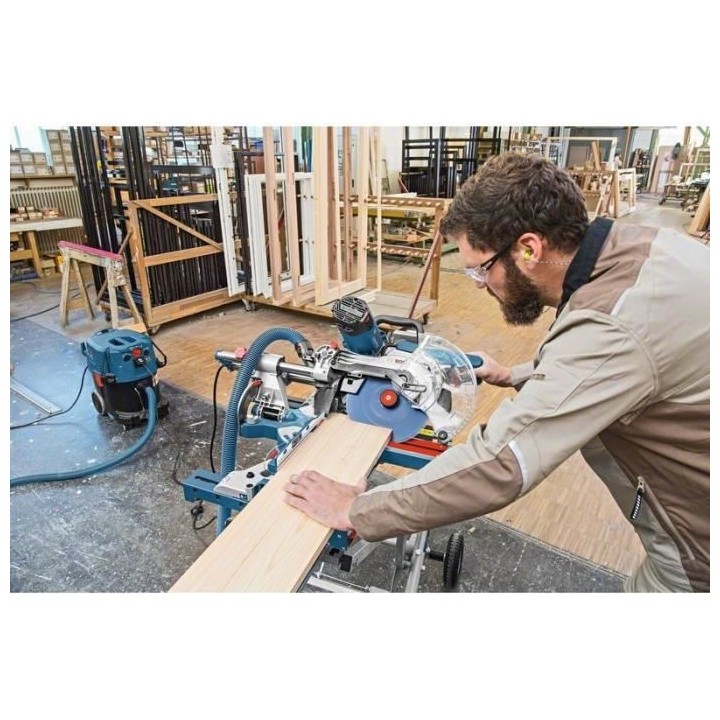 Scie a coupe d'onglet radiale BOSCH PROFESSIONAL GCM 350-254 - 254 mm