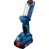 Lampe LED GLI 18V-300 version solo (machine seule) en boite carton - BOSCH - 06014A1100