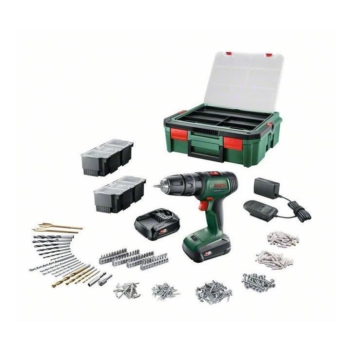 Perceuse-visseuse Bosch - UniversalDrill 18 (Livrée avec 2 batteries