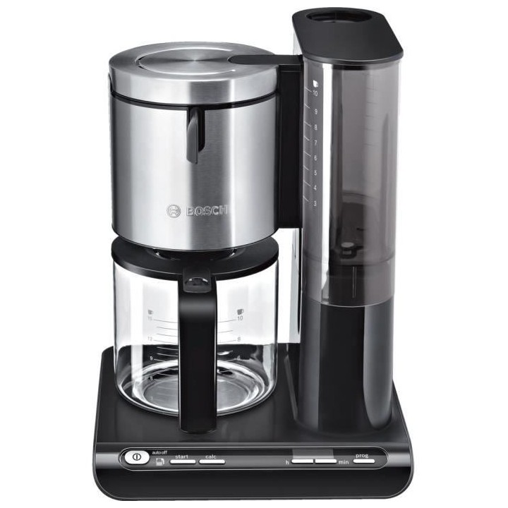 BOSCH TKA8633 Cafetiere filtre programmable Styline - Noir