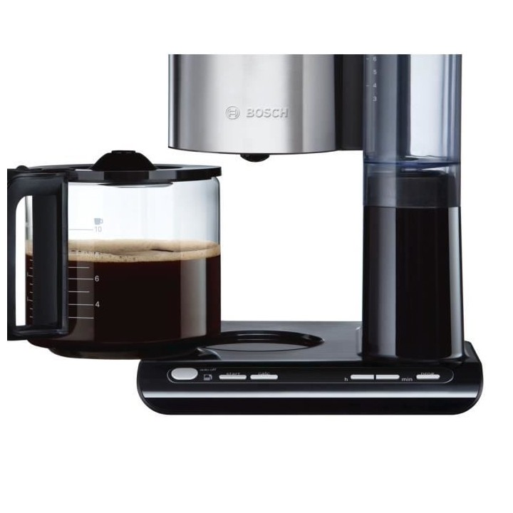 BOSCH TKA8633 Cafetiere filtre programmable Styline - Noir