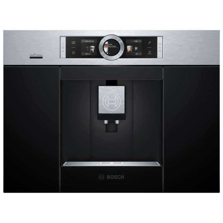 BOSCH CTL636ES6 Machine a café HomeConnect - Réservoir 2.4L - Prépa