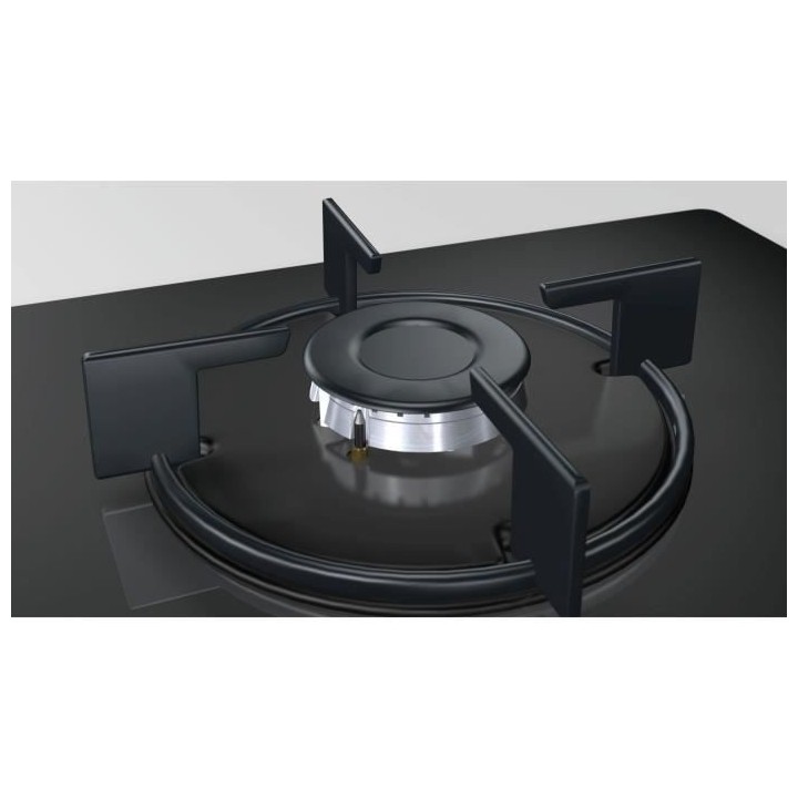 Table mixte 60cm BOSCH - POY6B6B10 - Gaz: 3 foyers - 1 foyer electriqu