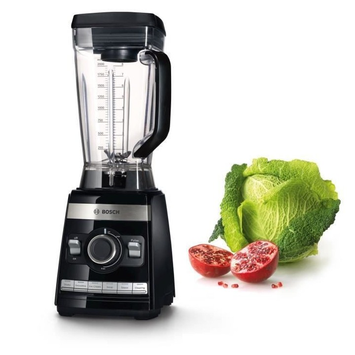 BOSCH MMBH6P6B VITA BOOST Blender - Noir/Inox