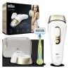 Épilateur Lumiere Pulsée BRAUN - Silk expert Pro 5 - PL5154 - IPL Pour Femme - Blanc/Doré