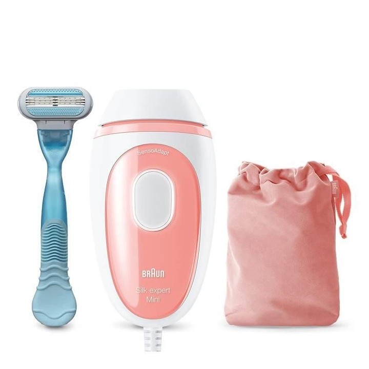 Braun Silk·expert Mini PL1014, Épilateur a Lumiere Pulsée, Épilati