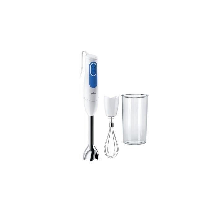 BRAUN Mixeur - MQ3005WH Cream - 750 W - Blanc - Bleu