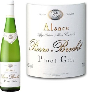 Pierre Brecht Pinot Gris Réserve - Vin blanc d'Alsace