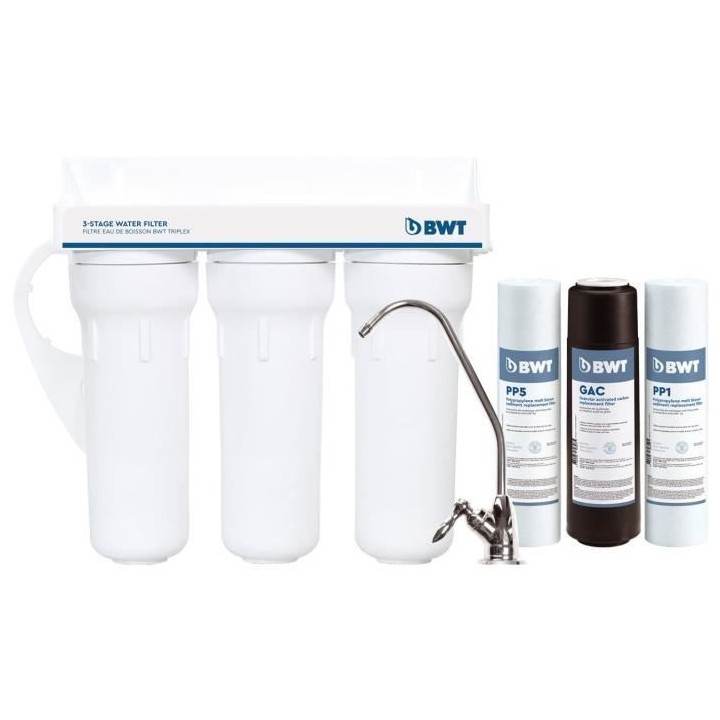 BWT filtre a eau de boisson triplex