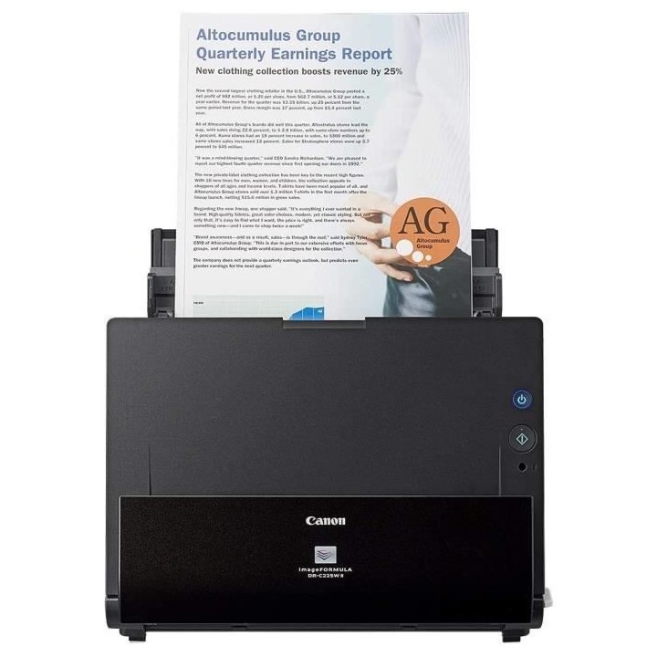CANON Scanner imageFORMULA DR-C225 II WiFi Recto/Verso