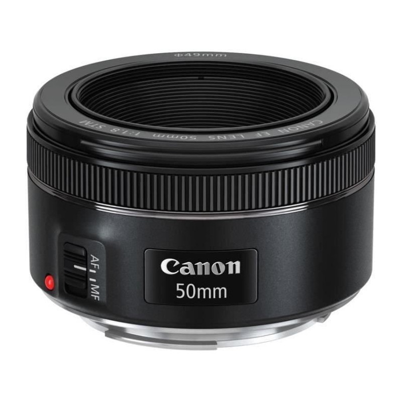 CANON EF 50/1.8 STM  Objectif haute qualité pour portraits et photos basse lumiere