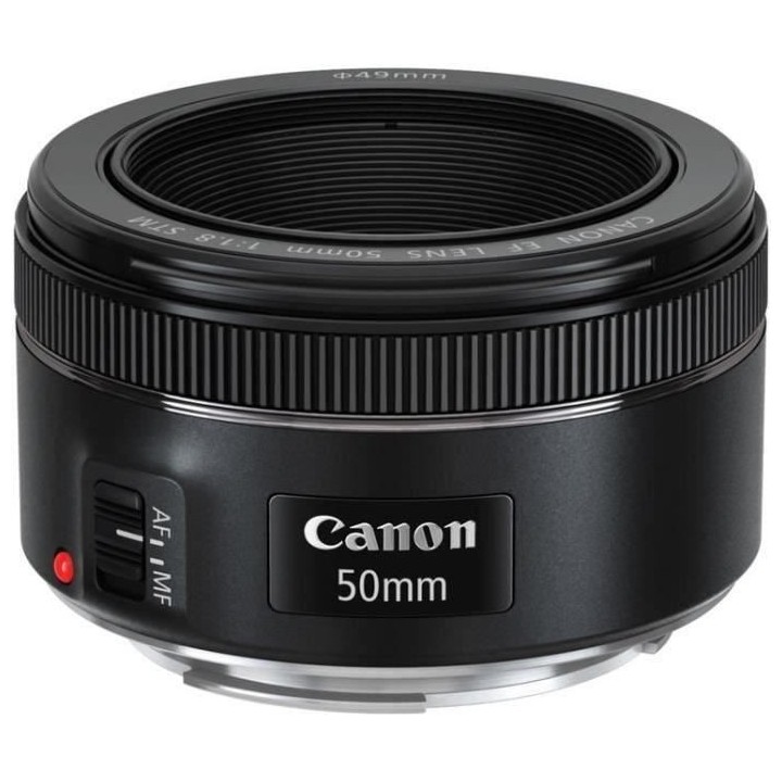 CANON EF 50/1.8 STM  Objectif haute qualité pour portraits et photos