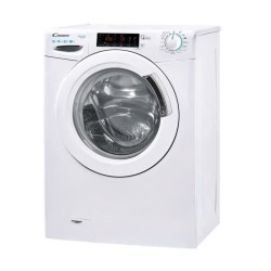 Lave-linge hublot CANDY CS1410TXME/1-47 - 10 kg - Induction - Classe A - 1400 trs/min - Connecté - Programmes rapides - Blanc