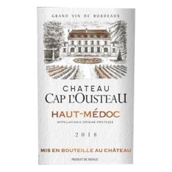 Château Cap l'Ousteau 2018 Haut-Médoc - Vin rouge de Bordeaux