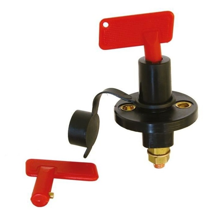 CARPOINT Interrupteur - Coupe-circuit - 300 A - 12 et 24 V - Avec 2 cl