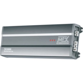 MTX TX81000D Amplificateur voiture Classe-D 1x1000W RMS @2O Télécomm