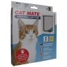 PET MATE Chatiere verrouillable 304W - Blanc - Pour chat