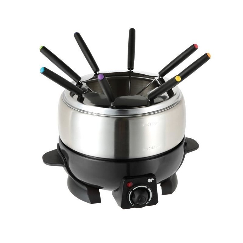 Fondue électrique CONTINENTAL EDISON FD6WIX Noir