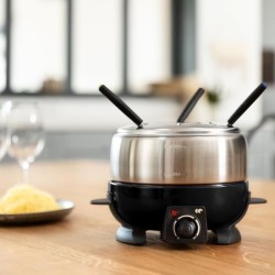 Fondue électrique CONTINENTAL EDISON FD6WIX Noir