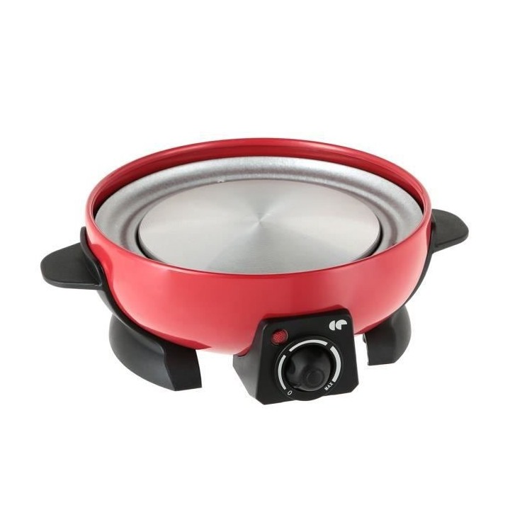 Fondue électrique CONTINENTAL EDISON FD6RIX Rouge