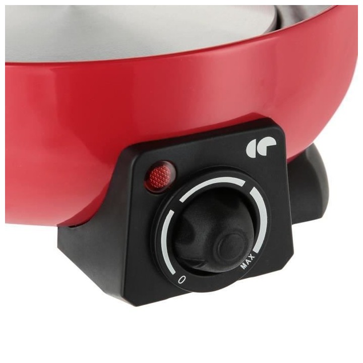 Fondue électrique CONTINENTAL EDISON FD6RIX Rouge