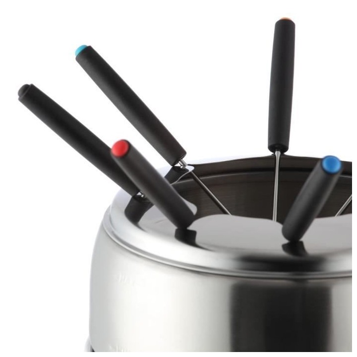 Fondue électrique CONTINENTAL EDISON FD6RIX Rouge