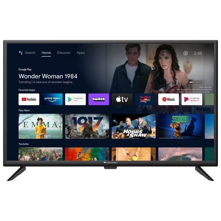 CONTINENTAL EDISON ANDROID TV 32'' (80 cm) HD