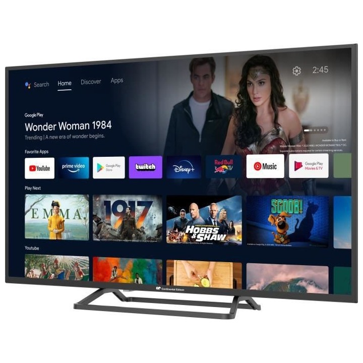 CONTINENTAL EDISON - TV FHD 43 (108 cm)