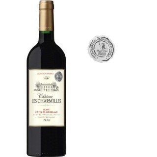 Château Les Charmilles 2020 Blaye Côtes de Bordeaux - Vin rouge de B