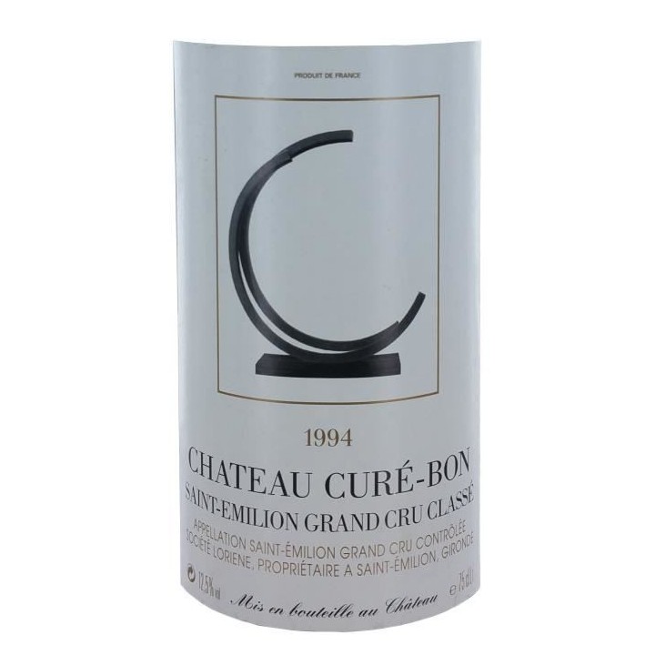 Château Curé-Bon 1994 Saint-Emilion Grand Cru - Vin rouge de Bordeau
