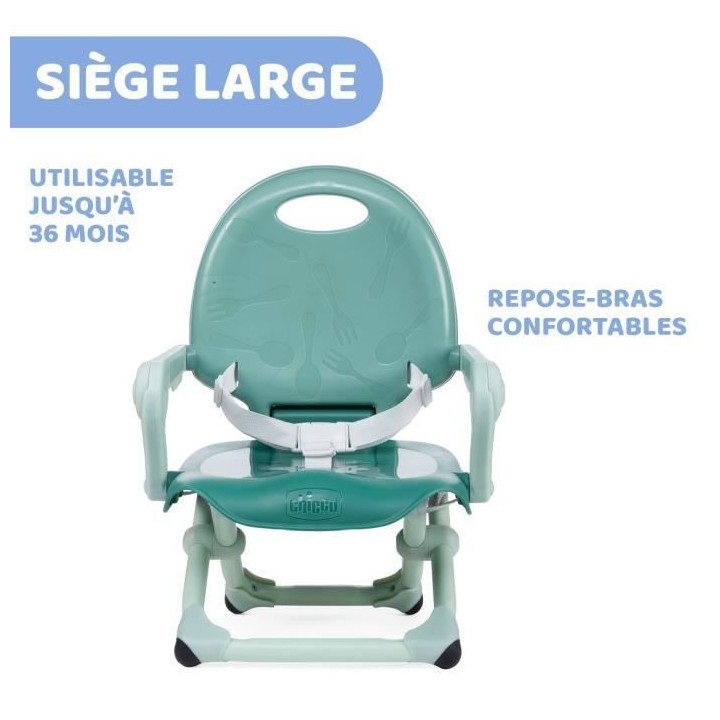 CHICCO - Rehausseur Pocket Snack Sage