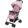 CHICCO Poussette compacte Ohlala 3 - Des la naissance - Jusqu'a 15kg - Dossier inclinable - Arceau de sécurité - Candy pink